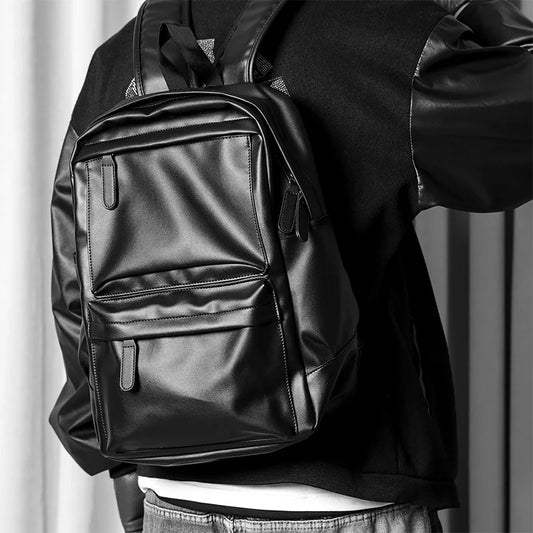 Herren PU-Leder Rucksäcke – stilvoll, robust und funktional
