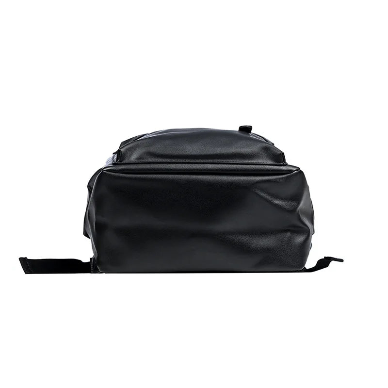 Herren Rucksack aus PU-Leder | Moderner Laptop-Rucksack mit wasserabweisendem Design